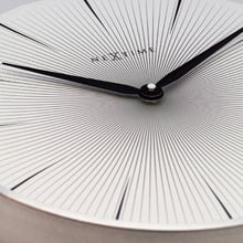 40cm NeXtime 2 Seconds Metal Wall Clock